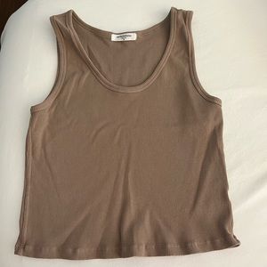 Perfectwhitetee Blondie Tank in Stone